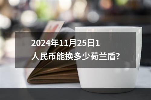 2024年11月25日1人民币能换多少荷兰盾？