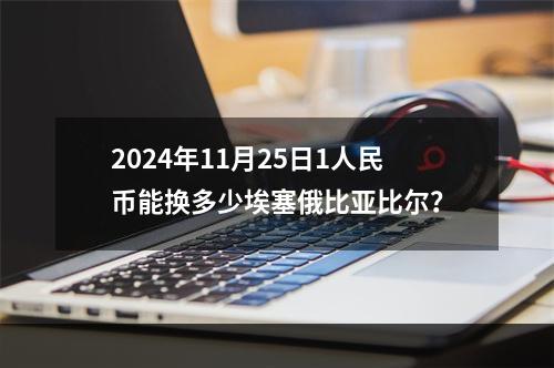 2024年11月25日1人民币能换多少埃塞俄比亚比尔？