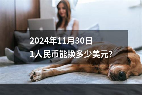 2024年11月30日1人民币能换多少美元？