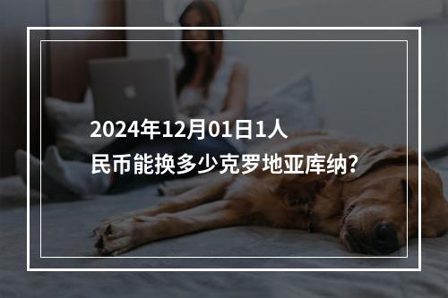 2024年12月01日1人民币能换多少克罗地亚库纳？