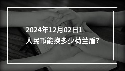 2024年12月02日1人民币能换多少荷兰盾？