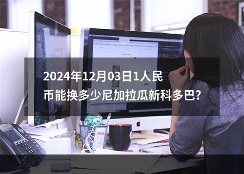 2024年12月03日1人民币能换多少尼加拉瓜新科多巴？