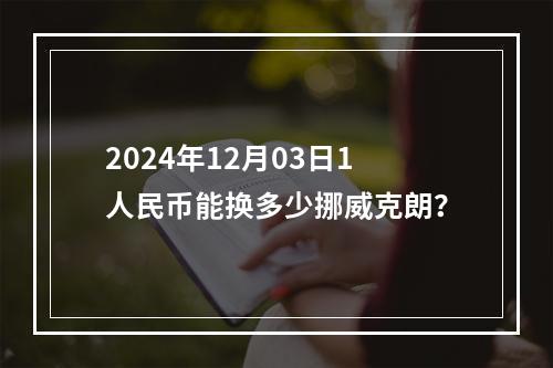 2024年12月03日1人民币能换多少挪威克朗？