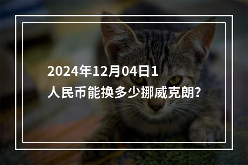 2024年12月04日1人民币能换多少挪威克朗？