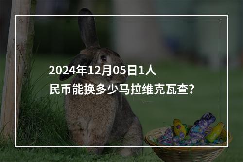 2024年12月05日1人民币能换多少马拉维克瓦查？