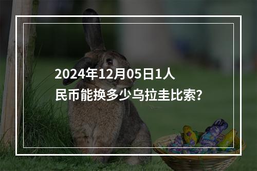 2024年12月05日1人民币能换多少乌拉圭比索？