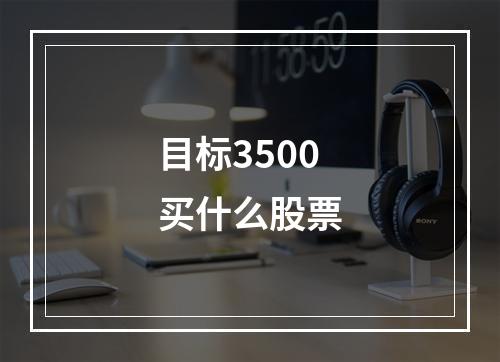 目标3500买什么股票