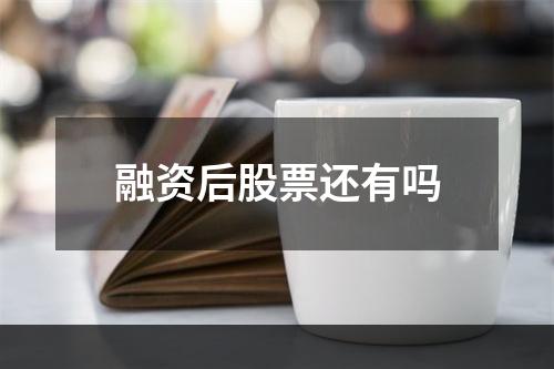 融资后股票还有吗