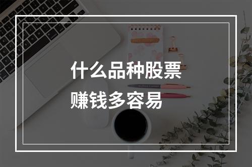 什么品种股票赚钱多容易