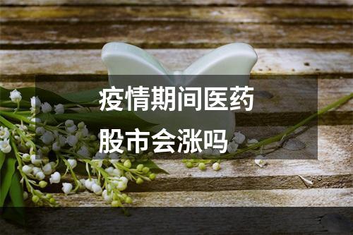 疫情期间医药股市会涨吗