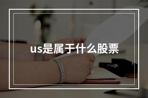 us是属于什么股票