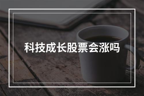 科技成长股票会涨吗