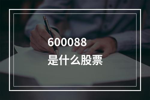 600088是什么股票