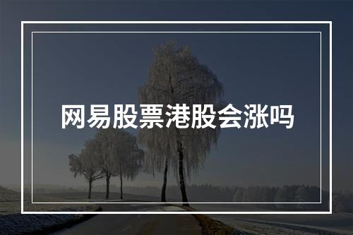 网易股票港股会涨吗