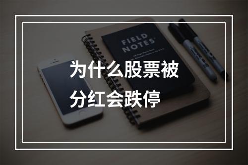 为什么股票被分红会跌停